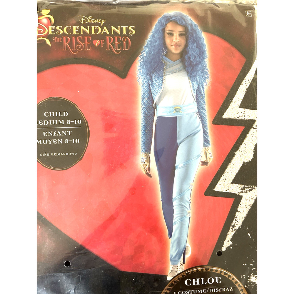 Disney Descendants The Rise Of Red Chloe Child Halloween Costume Child MED 8-10